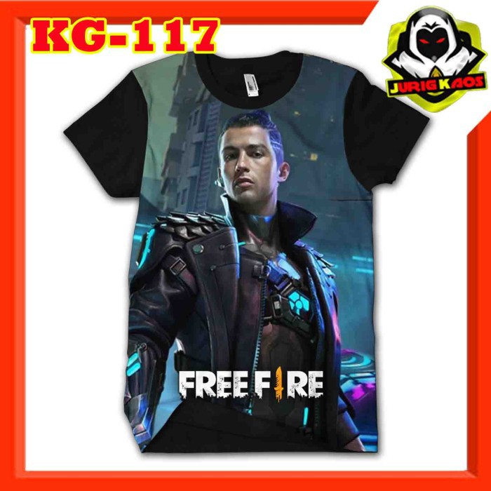 Áo Thun In Hình Game Chrono Free Fire Aka Christiano Ronaldo Freefire Cá Tính