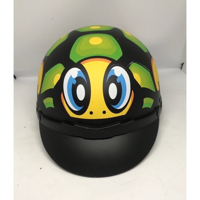 Mũ bảo hiểm nửa đầu 1/2,Hình rùa kute