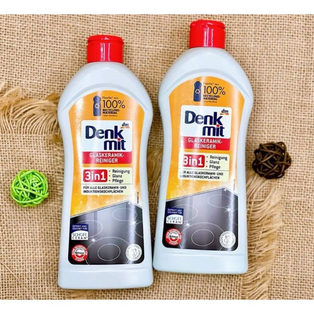 Dung dịch tẩy rửa Denkmit 3 in 1, chai tẩy rửa nhà bếp cao cấp 300ml, hàng Đức