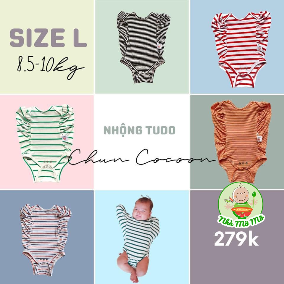 Nhộng Tudo Chũn Cocoon Ôm Giấc Mơ Con - Đại Lý Nhà Mỡ Mỡ - Chính Hãng