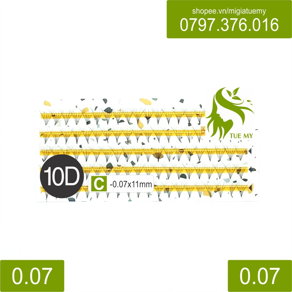 Mi Lụa Fan Khay 10D Sợi 0.07
