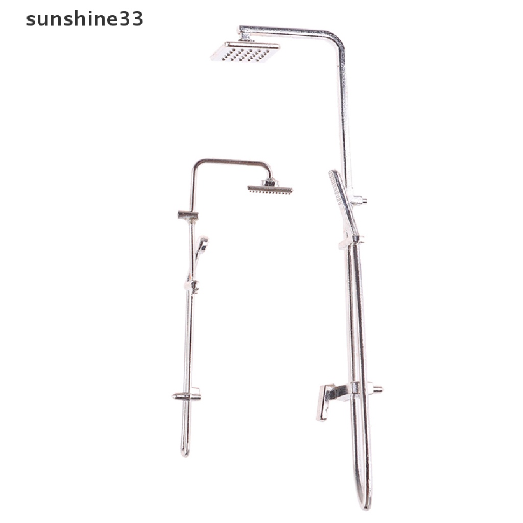 Vòi tắm hoa sen bằng hợp kim tỉ lệ 1: 12 trang trí nội thất nhà búp bê