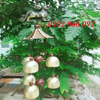Chuông gió hình Kỳ Lân phong thủy