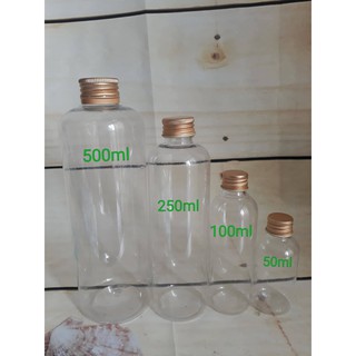 CHAI NHỰA NẮP NHÔM 50ML, 100ML, 250ML & 500ML