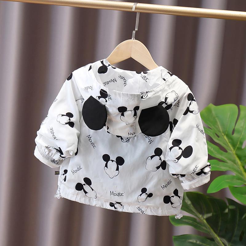 Áo khoác hoodie kiểu hoạt hình Hàn Quốc đáng yêu cho bé