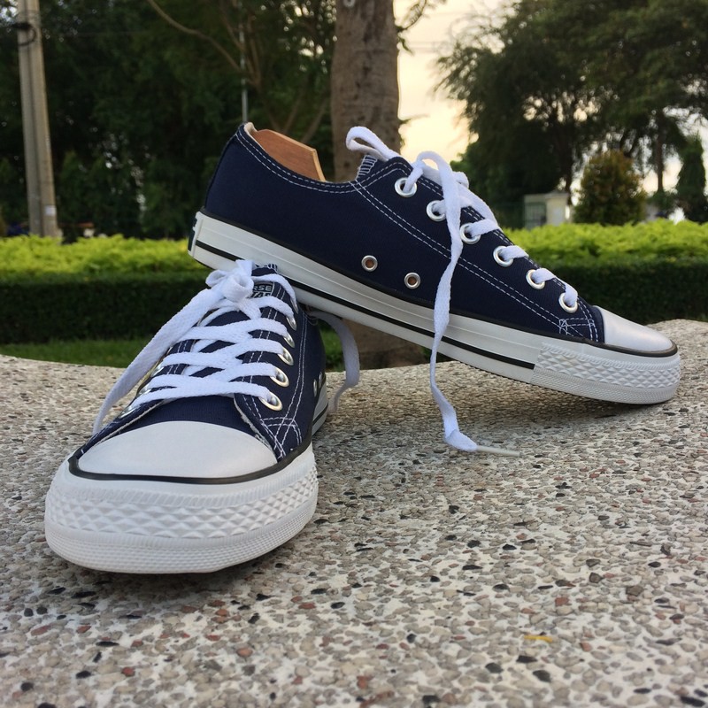 Giày C1 AllStar Classic Nam Cổ Thấp Xanh Navy