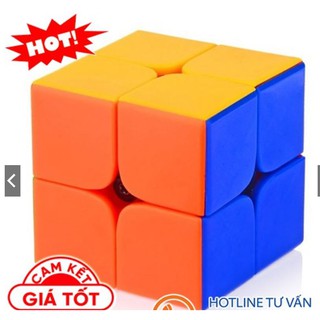 Rubik 2x2 đẹp, xoay trơn, không rít. Rubik MoYu QiYi
