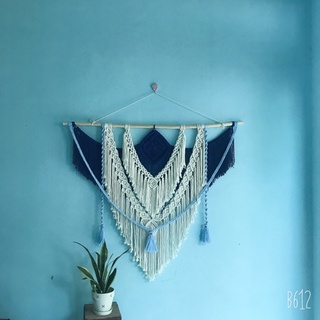 Mành macrame treo tường nghệ thuật decor để căn phòng của b cực chill