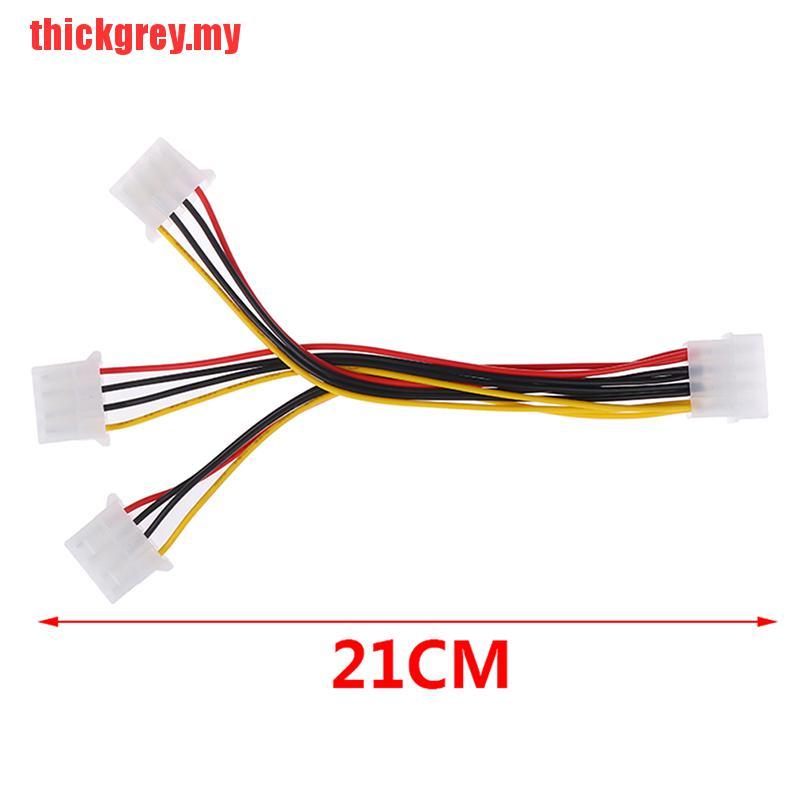 Thiết Bị Chia Nguồn 4 Pin Ide 1-to-3 Molex Ide