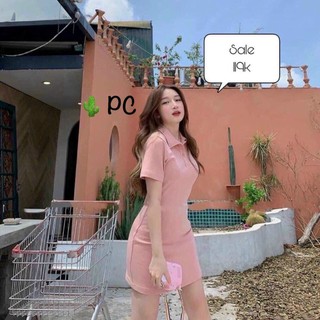 ĐẦM THUN CỔ BẺ ÔM BODY