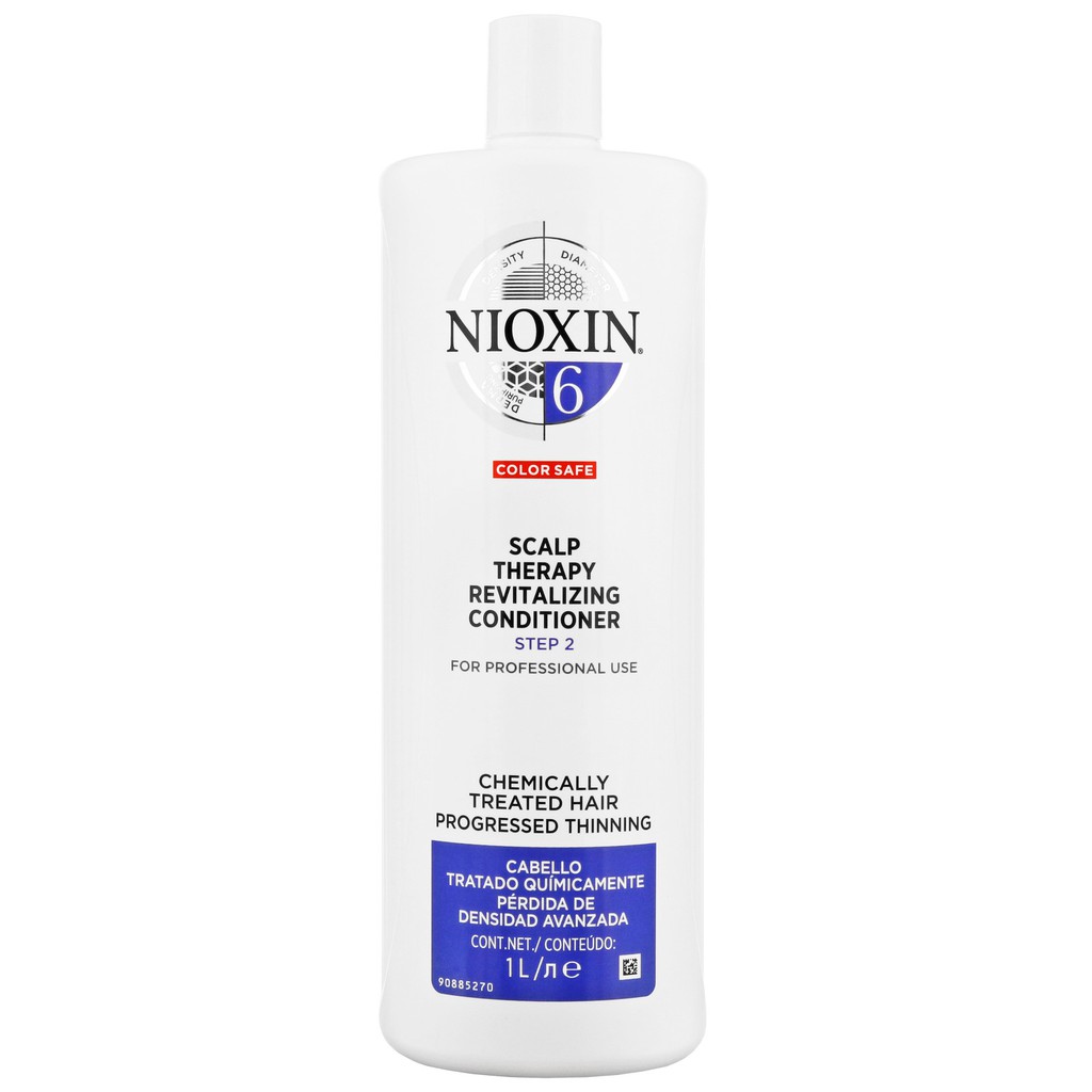 Dầu xả chống rụng tóc Nioxin System 6 Conditioner 1000ml ( New 2019)