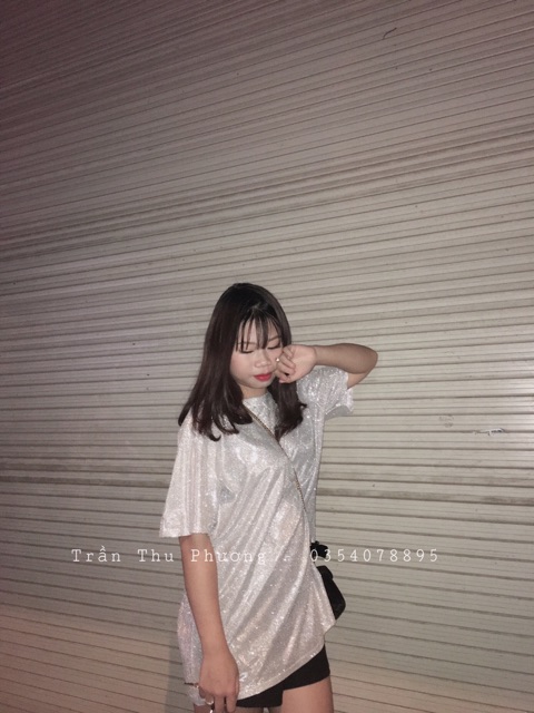 Áo Phông Nhũ Bling Bling ✨