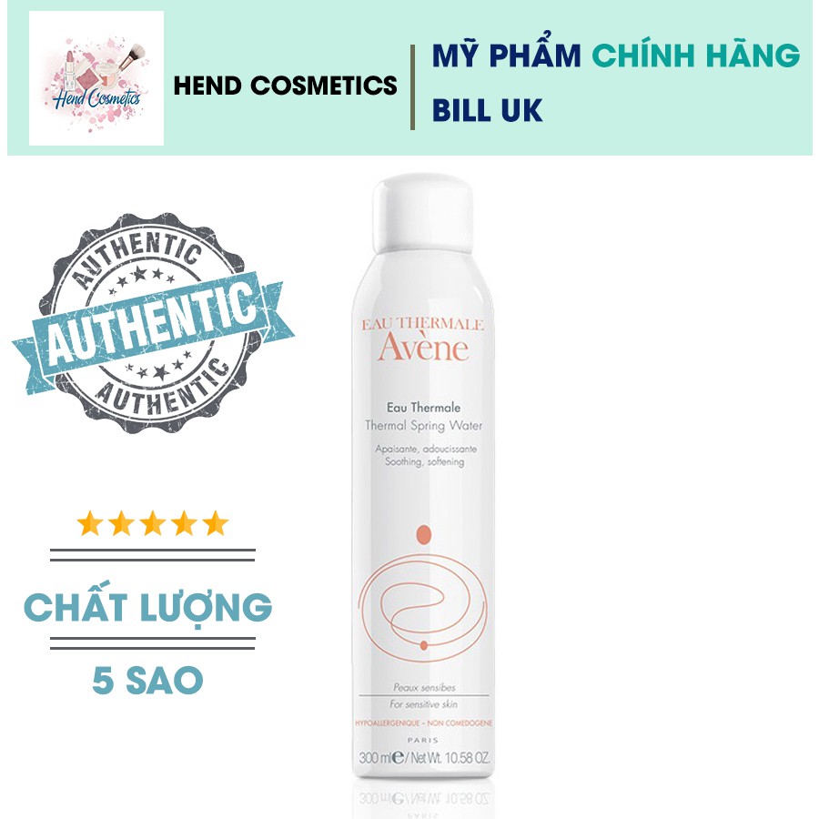 XỊT KHOÁNG AVENE EAU THERMALE SPRING 300ML (Bill Pháp)