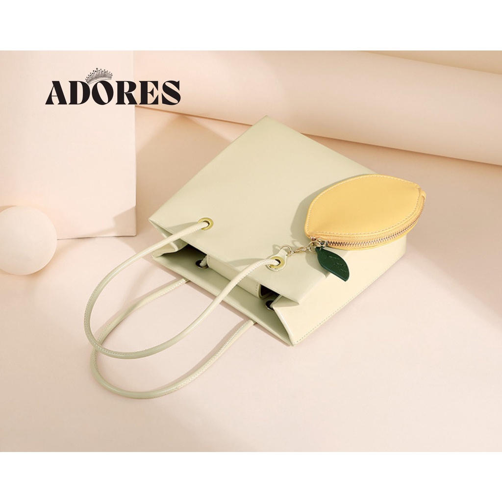 Túi xách nữ vuông da trơn thời trang B21