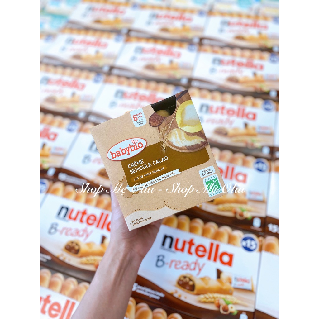 Váng sữa hữu cơ BabyBio cho bé từ 6 tháng tuổi