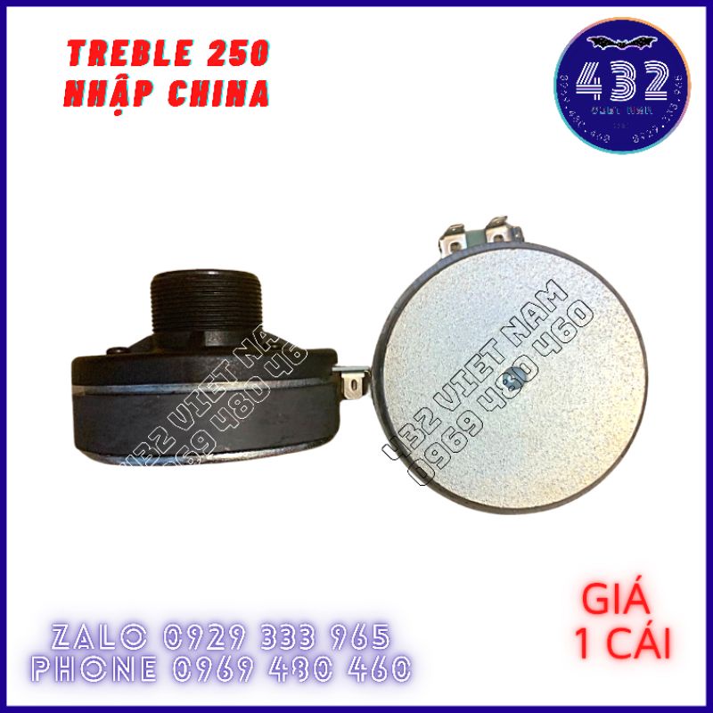 [Mã ELHACE giảm 4% đơn 300K] Loa Treble Kèn 250 Trép 350 Tép 250 350 Mẩu Mới Martin China - PA China nhập khẩu ( 1 Củ )