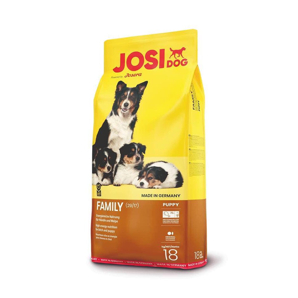 Thức ăn cho Chó nuôi dưỡng bầu và ăn dặm NK Đức JOSERA JOSIDOG FAMILY 18Kg