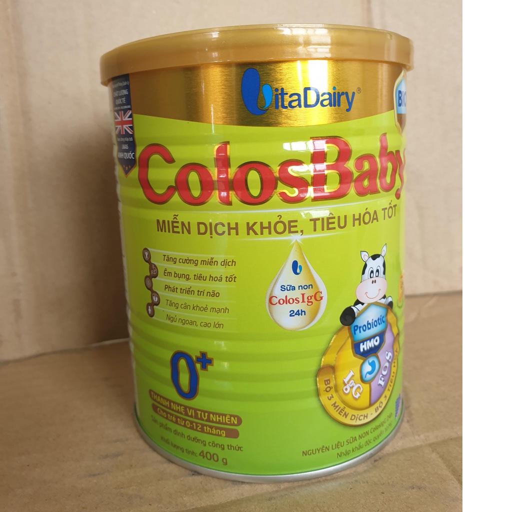 Sữa Colosbaby Bio 0+ lon 400g