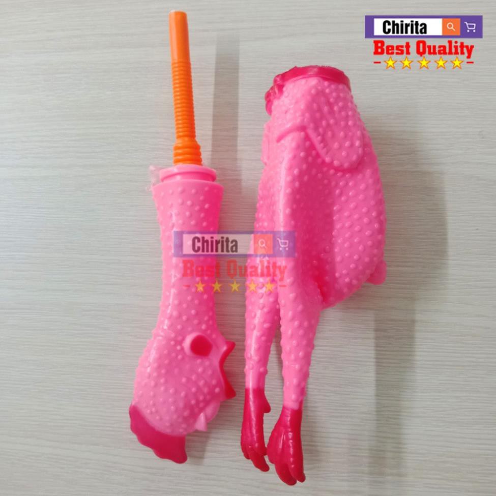 Gà La Hét SIZE 40cm Màu Hồng - Gà Đồ Chơi Cao Su - Gà Huấn Luyện Chó ( Shop Có 3 Size : 17cm,32cm,40cm)