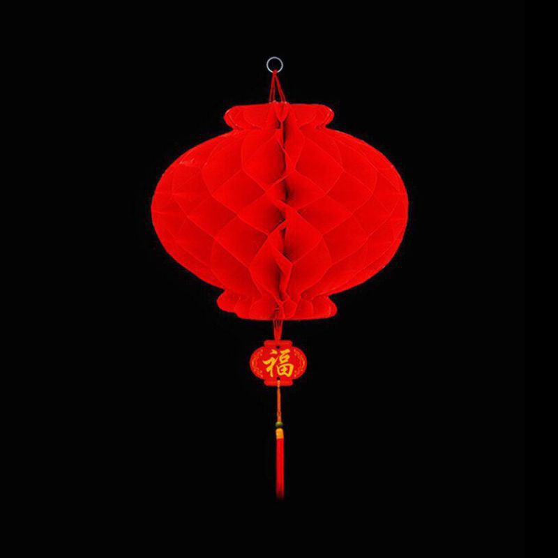 Lồng đèn nilong treo tết