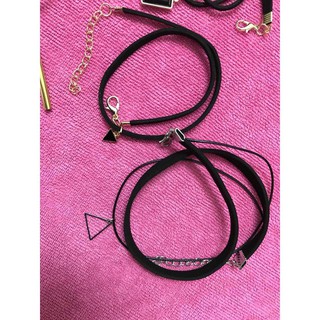 [ Bộ 10 vòng Mẫu 1]Set 10c vòng Choker mẫu 1