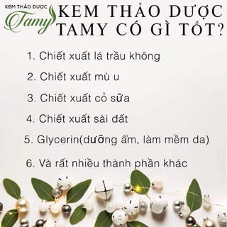 Kem thảo dược Tamy