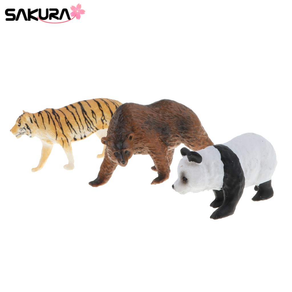 Bộ Đồ Chơi Sở Thú Bằng Nhựa Nhiều Màu Sắc Cho Bé