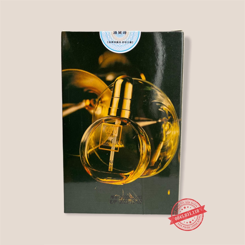 inh dầu dưỡng tóc cao cấp COCOESL Noir 80ml - Phục hồi tóc hư tổn và chẻ ngọn hương nước hoa CÓ TEM LOẠI 1   Lylyga CT46