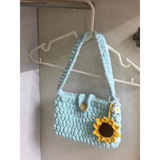 Túi len bông mềm handmade