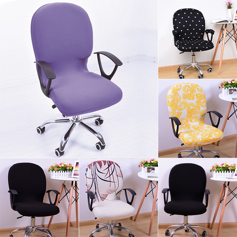 Vỏ bọc ghế xoay co giãn có thể giặt tiện dụng cho văn phòng