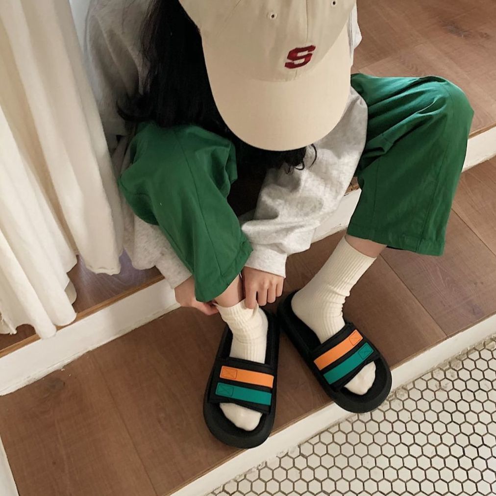 Đôi dép quai ngang chống trượt khử mùi hôi phong cách Hàn Quốc thời trang mùa hè cho nữ