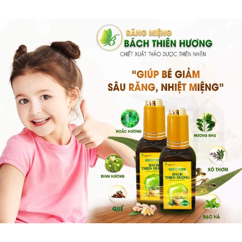 Bách Thiên Hương Tinh Dầu Răng Miệng 25ml