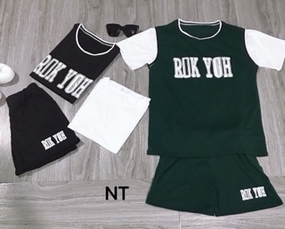 ⚡FREESHIP50k⚡Set Đồ Bộ 3 Món ROK YGH