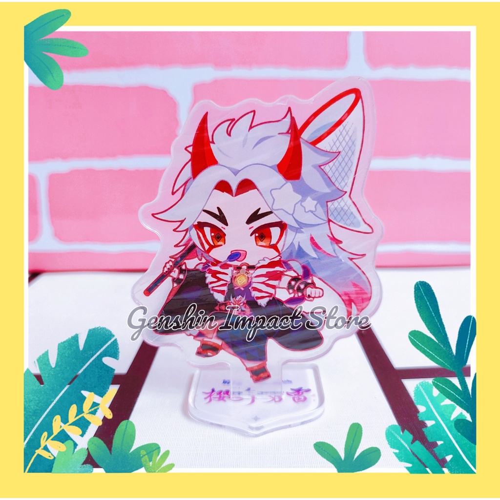 Mô hình standee nhân vật ITTO game Genshin Impact mẫu nhà hàng