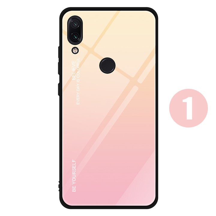 FREESHIP ĐƠN 99K_Ốp lưng Xiaomi Redmi Note 7 gương cứng 2 màu Ver 2 , viền TPU dẻo đen