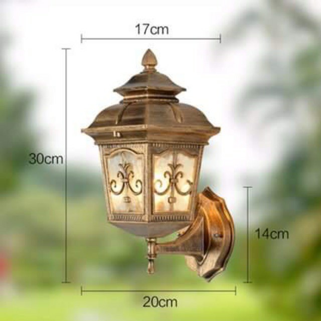 Đèn gắn tường trang trí trụ cột, cửa nhà, mái hiên cầu thang SV270
