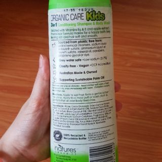 Sữa tắm hữu cơ cho bé