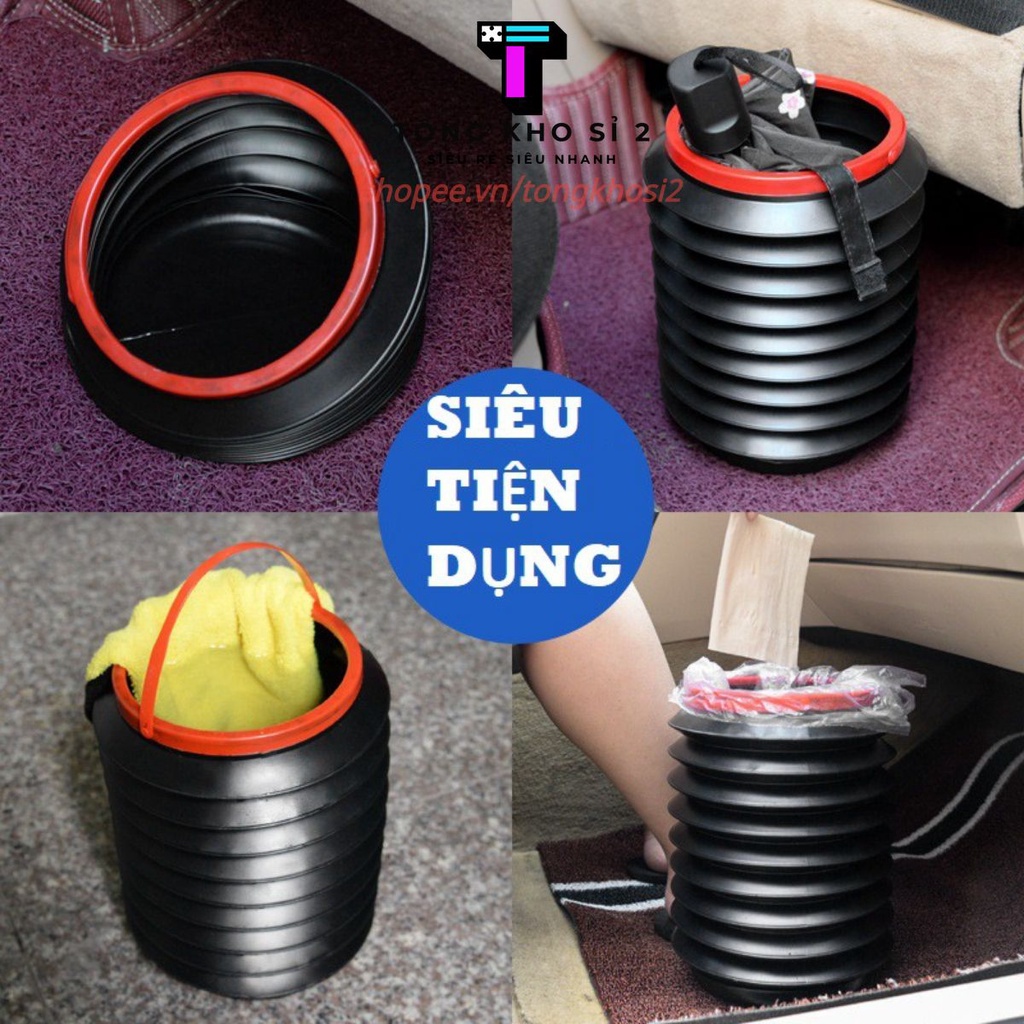 Thùng Đựng Đồ Ô Tô Gấp Gọn Để Cốp Xe Thùng Nhựa Đựng Đồ Đa Năng Có Túi Chống Thấm Nước - #thùngđựngđồôtô