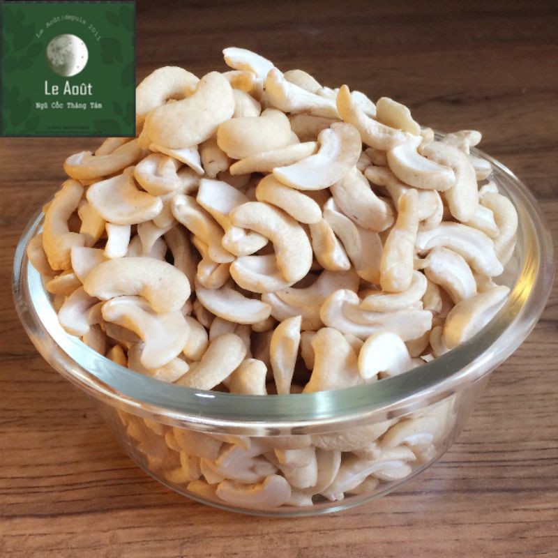 500g Hạt Điều Bình Phước Loại 1 (Tươi/ Sấy Chín Nguyên Vị) | Rang Không Muối | Roasted/ Fresh Cashew