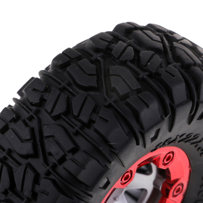 [DOLITY]1/12 Scale Electric RC Truck Parts Rubber Tires Tyres 100mm for Wltoys 12423