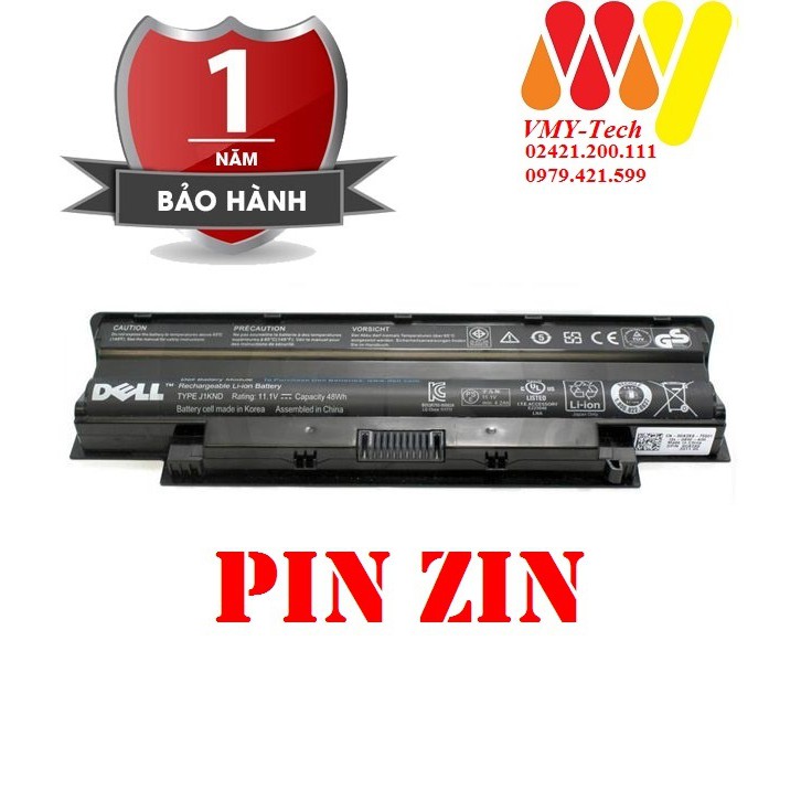 Pin laptop Dell 14R N4110 N4010 13R N3010 N3520 4110 4010