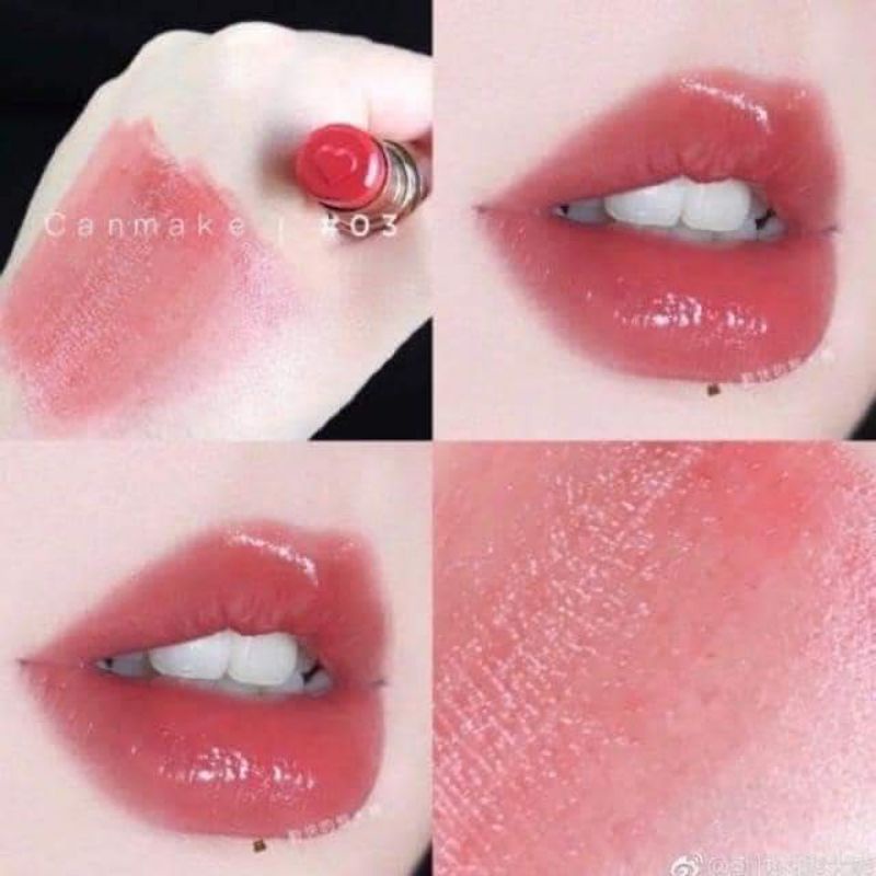 [Nội Địa Nhật] Son Môi Son Dưỡng Môi Cấp Ẩm Canmake Melty Luminous Rouge Nhật Bản Chính Hãng - 3.8g ,Moon Store 9999