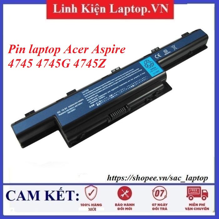 ⚡Pin laptop Acer Aspire 4745 4745G 4745Z
