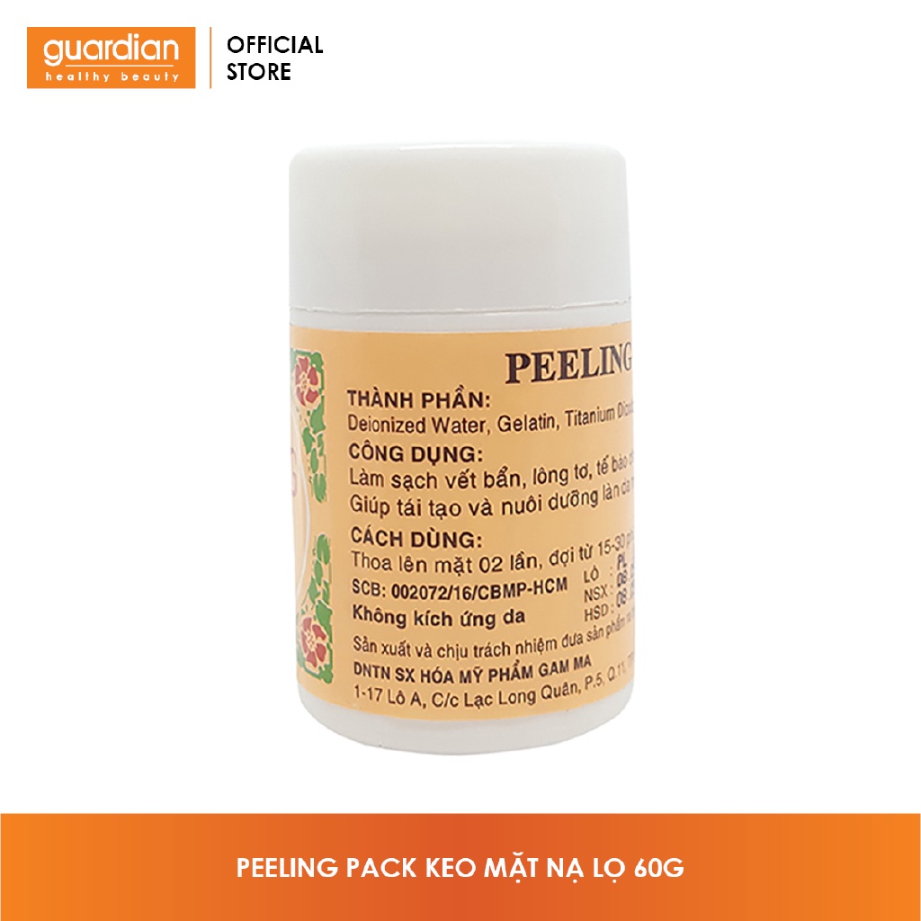 Keo Mặt Nạ Peeling Pack Gamma 60r
