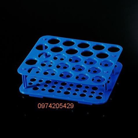 Giá đựng ống ly tâm 50 ml có 25 lỗ của Biologix - Giabiologix50lo