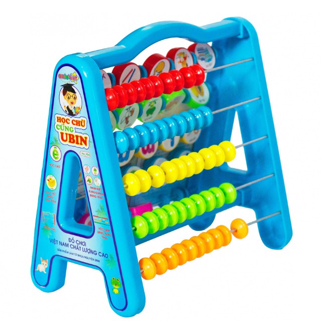 Đồ Chơi Thông Minh Kệ Học ANTONA Chữ Cái Thường Và Bảng TÍnh Cho Bé  AT704
