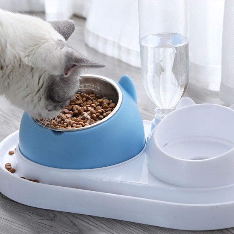 Bát Đựng Thức Ăn Nước Uống 3 Trong 1 Cho Thú Cưng