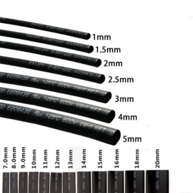 Ống gen co nhiệt cho jack chuối, mô tơ, esc...