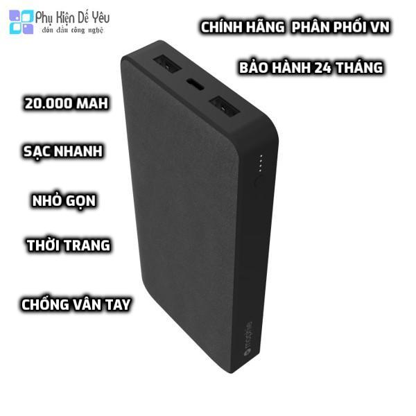 Pin dự phòng Mophie Powerstation with PD (fabric) 20.000mAh [CHÍNH HÃNG PHÂN PHỐI VN, BẢO HÀNH 24 THÁNG]