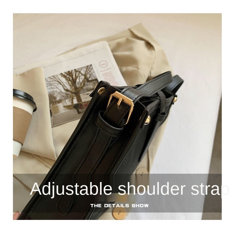 Túi đeo vai sức chứa lớn thiết kế đơn giản thời trang dành cho nữ